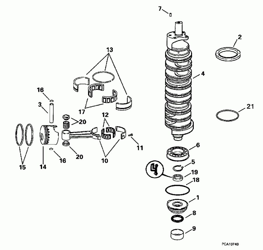  EVINRUDE E150ILECR 1998  - ank��� & ������