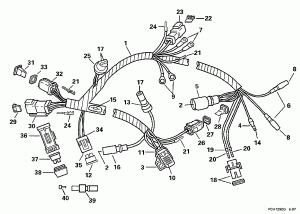Motor ���� �������� (Motor Harness)