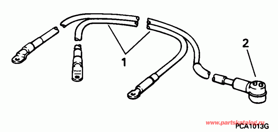 ��������� ����� Evinrude E15RECR 1998  - 5 / 16 ���� I.d. -  5/16 In. I.d.