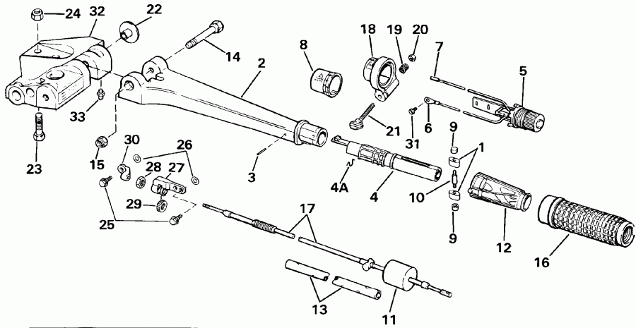 ����� Evinrude E175GLECD 1998  - wer Trim / tilt Hydraulic Assembly / wer Trim/tilt Hydraulic Assembly