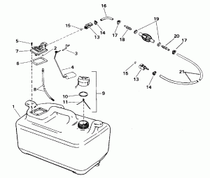 ���������������� ��������� ������� Hydraulic Assembly (Power Trim/tilt Hydraulic Assembly)