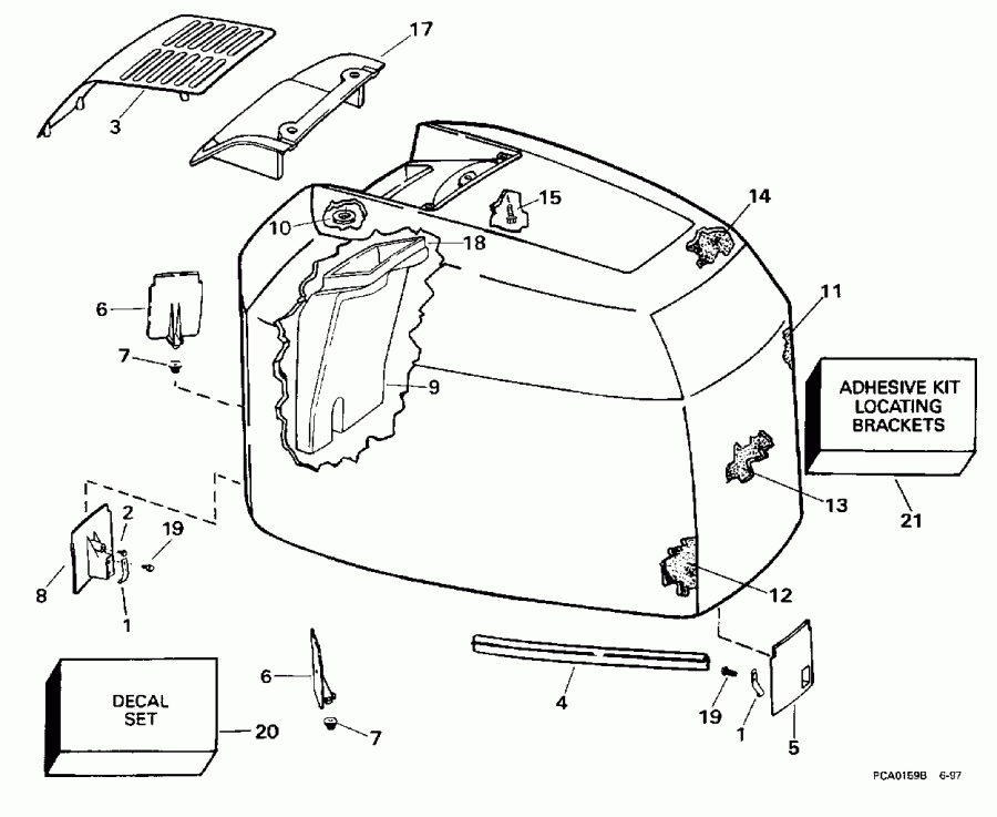 �������� ��������� ����� Evinrude E225CZECS 1998  - Johnson -- 200sl, Stl, 225stl, Sl, Gl -  Johnson -- 200sl, Stl, 225stl, Sl, Gl
