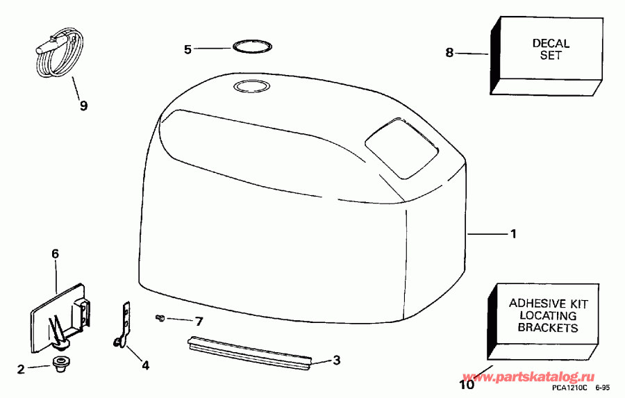  EVINRUDE E25KLECA 1998  -  Evinrude
