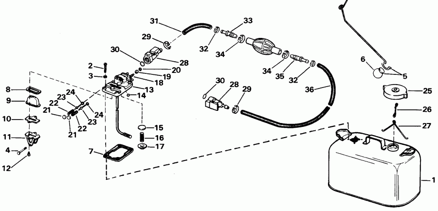 �������� ��������� ����� ������� E25RMLECA 1998  - rottle Linkage - rottle ��������� ��������