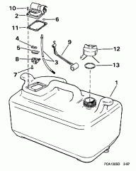 ��������� ��� -- 6 ������ (Fuel Tank -- 6 Gallon)