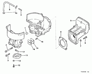 ������� & ������ ���������, ��������� ������ (Cylinder & Crankcase, Reed Valve)