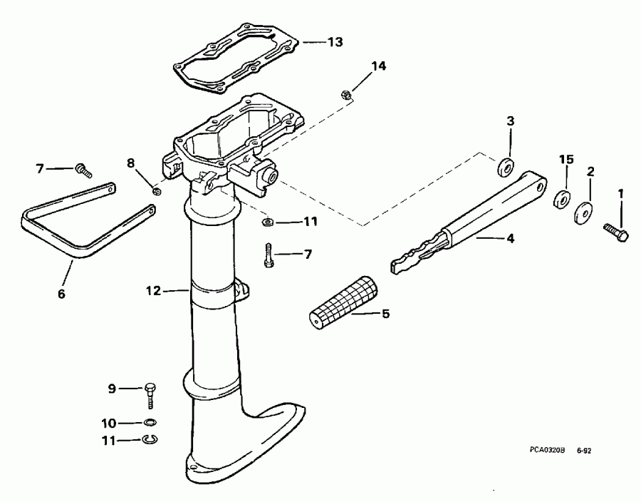 ����� Evinrude E2RECS 1998  - dsection / dsection