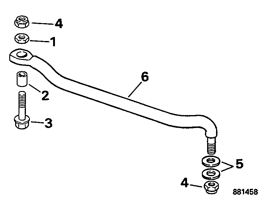  Evinrude E30ELECS 1998  - ee������ ����������� Kit / eering Link Kit