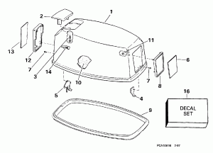 ������ ��������� (�����) -- Johnson (Engine Cover -- Johnson)