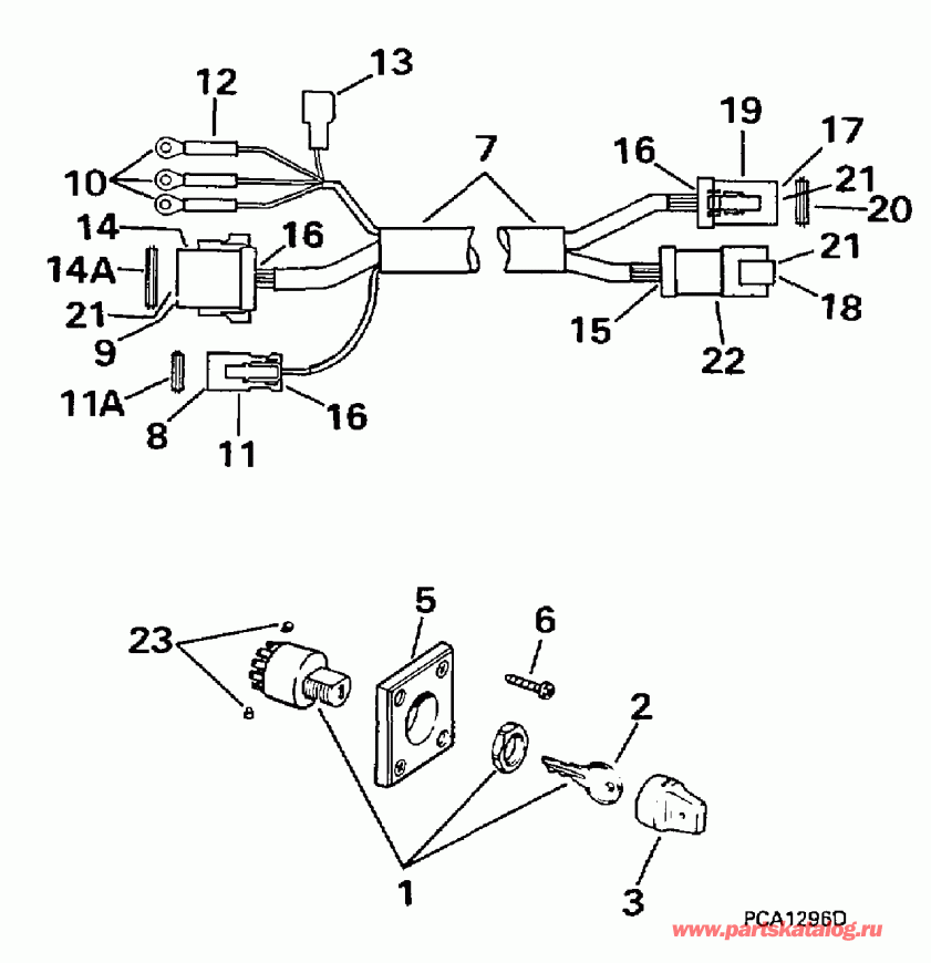 �������� ��������� ����� Evinrude E40TEECR 1998  - 40te, 40ttl -  40te, 40ttl