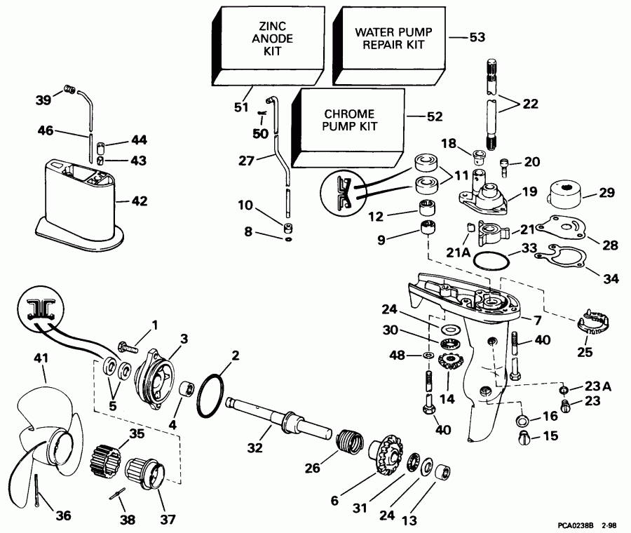  Evinrude E4BRLECRJ 1998  - arcase - arcase