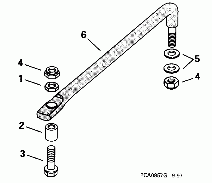 ��������� ����� ������� E60TLECM 1998  - ee������ ����������� Kit (1) - eering Link Kit (1)