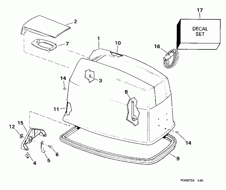 ��������� EVINRUDE E70TLECB 1998  -  Johnson - Johnson