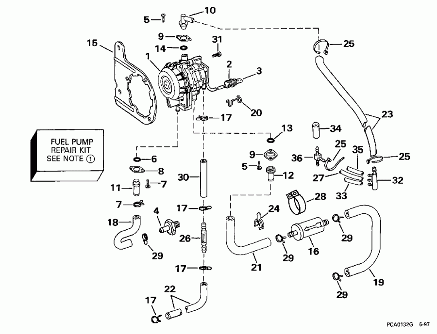��������� ��������� Evinrude E70TLECB 1998  - el �����