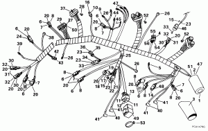 Motor ������ Assembly (Motor Cable Assembly)