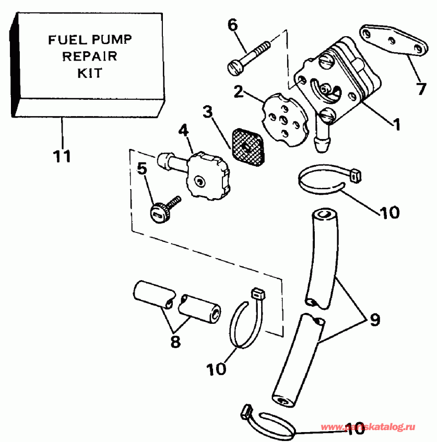 �������� ����� EVINRUDE HE15KCLO 1998  - 15kc Models Only -  15kc Models Only