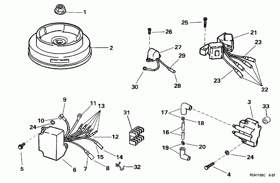 EVINRUDE HE6FRLECA 1998  - nition - nition