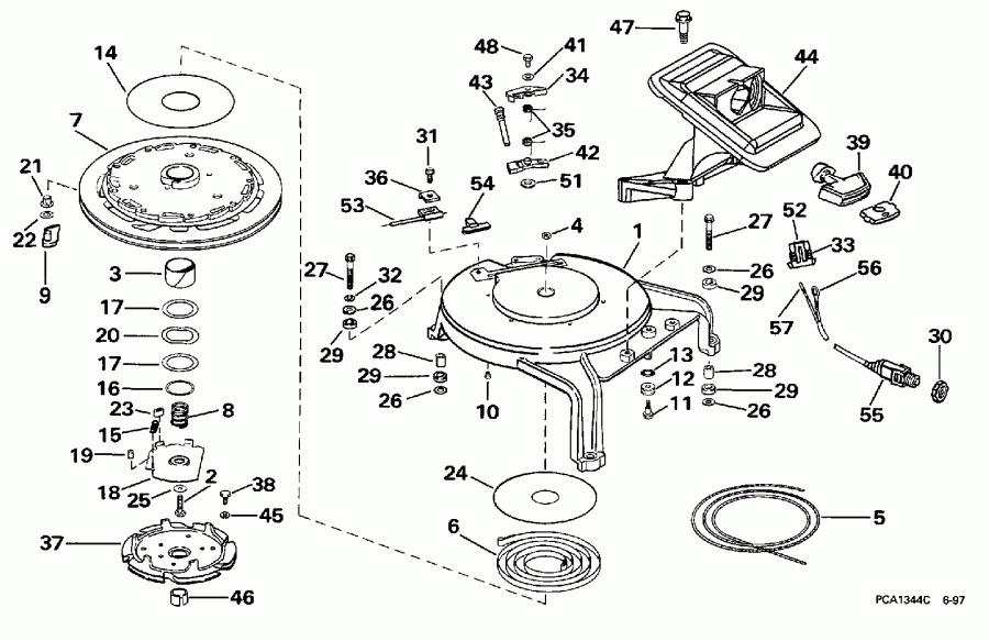 �������� ����� Evinrude SE105RWLH 1998  - wind �������