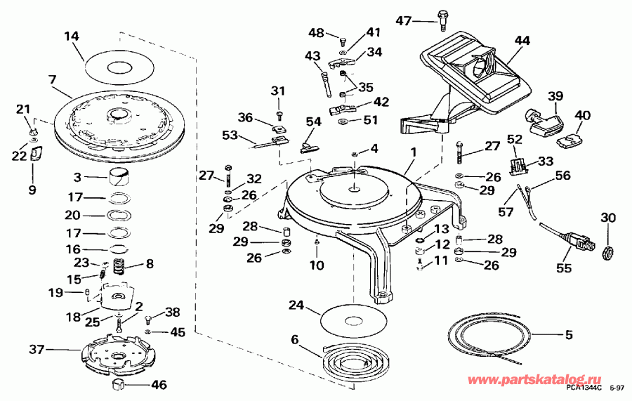  Evinrude SE105WELV 1998  - wind ������� - wind Starter