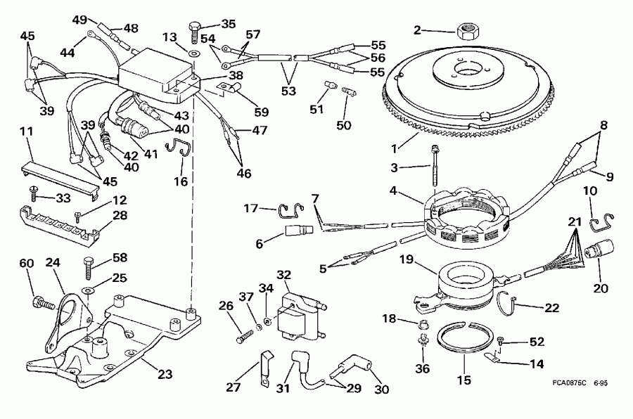  EVINRUDE SE125RWYN 1998  - nition System - nition System