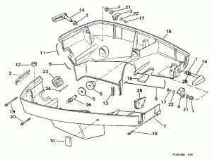 ������ ������ ��������� (Lower Engine Cover)