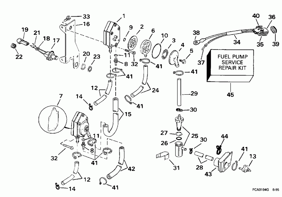 ��������� ������� SE125WTPLN 1998  - el ����� & ������ / el Pump & Filter