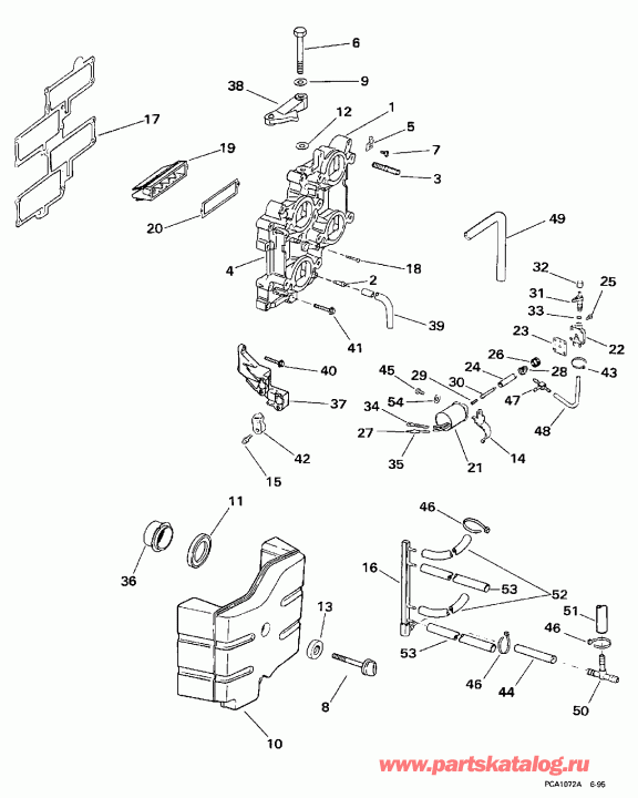 ��������� ����� ������� SE125WTPLN 1998  - take Manifold