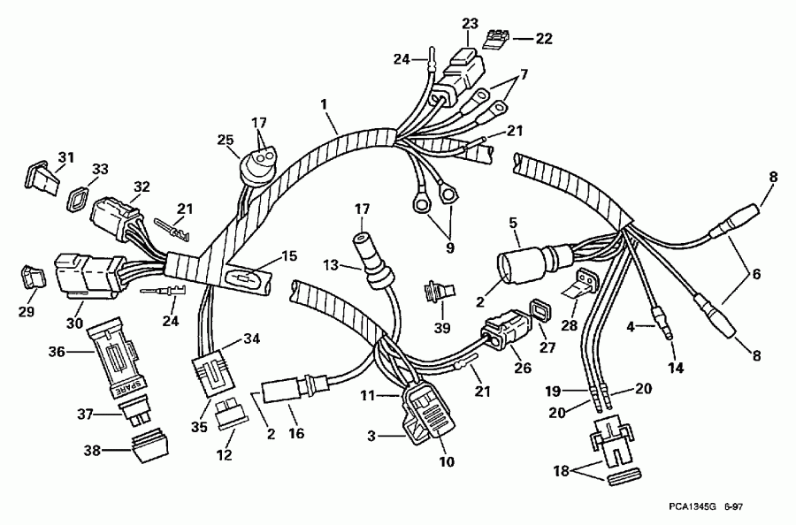 �������� ����� ������� SE150WTPLY 1998  - tor Harness
