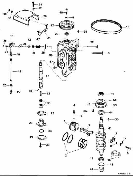  Evinrude SE150WTPXY 1998  - wer Trim/tilt Electrical