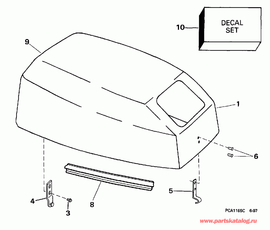 ��������� ����� ������� SE15BAECA 1998  -  Evinrude - Evinrude