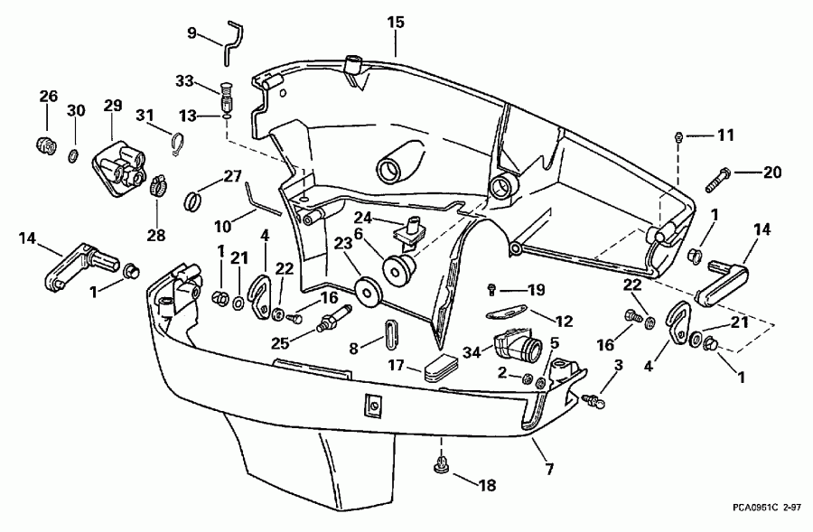 �������� ����� EVINRUDE SE200WTPLG 1998  - wer ������ ��������� (�����)