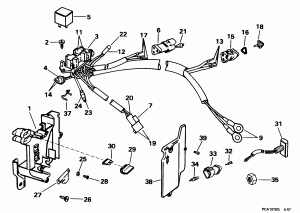 ���������������� ��������� ������� ��������� (Power Trim/tilt Electrical)