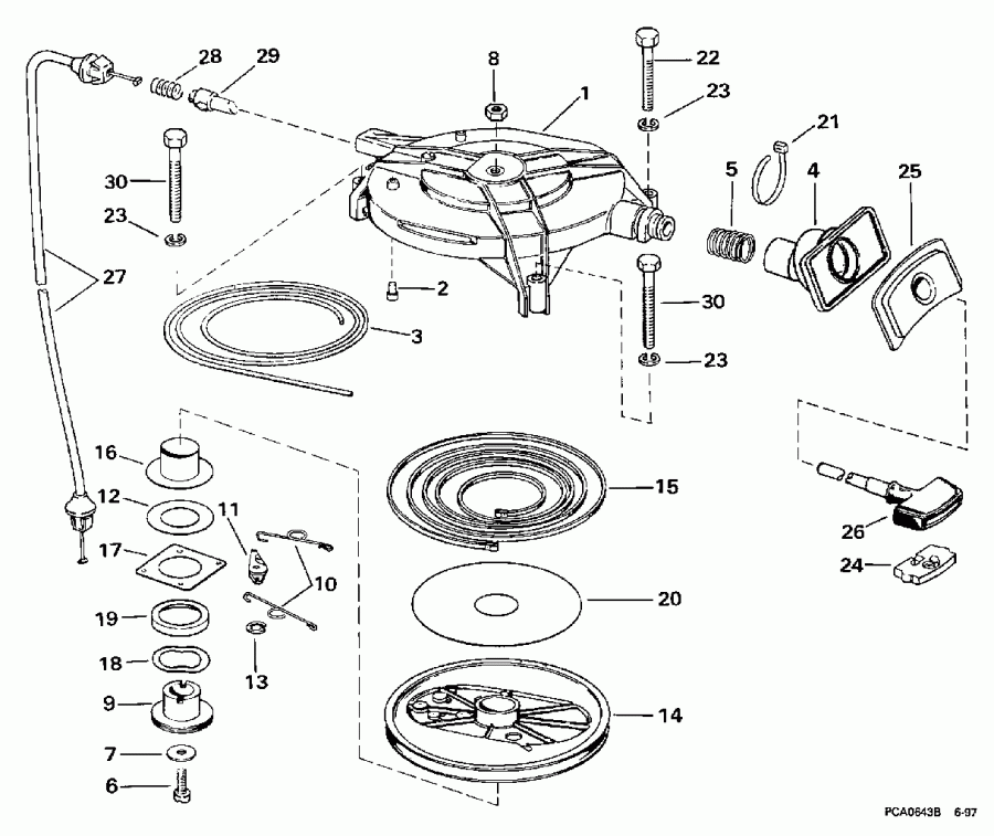 ��������� Evinrude SE200WTPXG 1998  - arter Motor / arter Motor