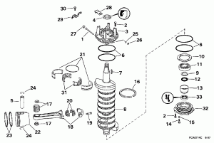 Коленвал & Поршень (Crankshaft & Piston)