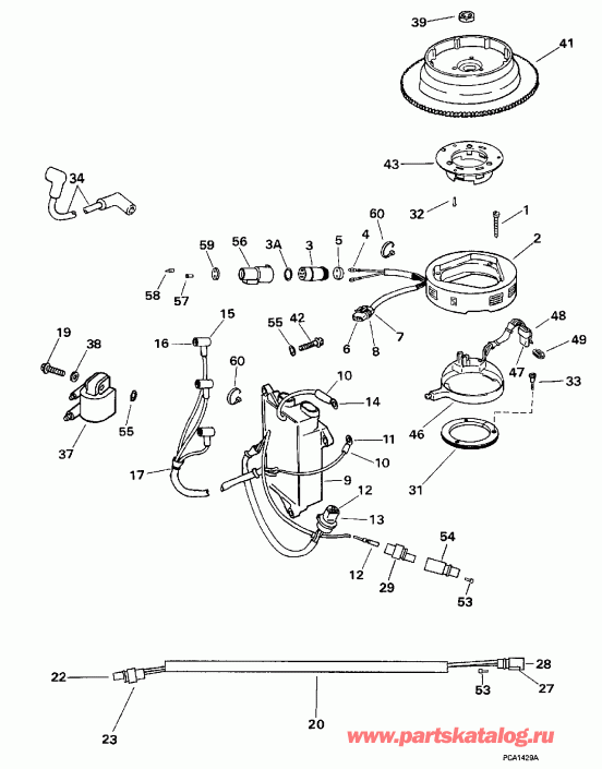  EVINRUDE SE35RWLECS 1998  - nition System / nition System