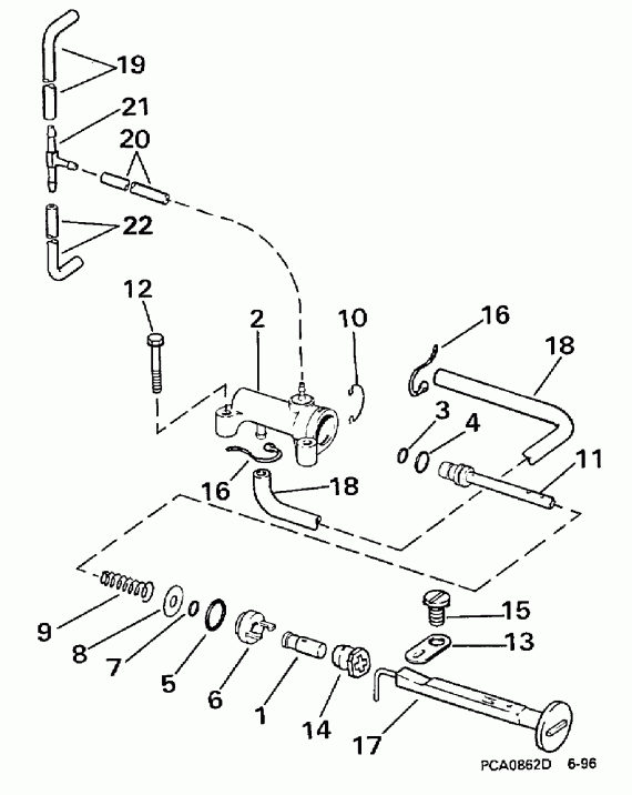  Evinrude SE40RPLT2 1998  - imer System - imer System