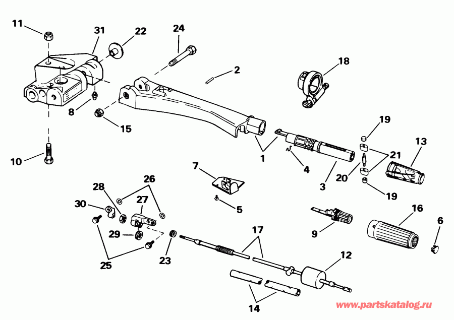 ����� ������� SE40RPYT2 1998  - ee������ Handle / eering Handle