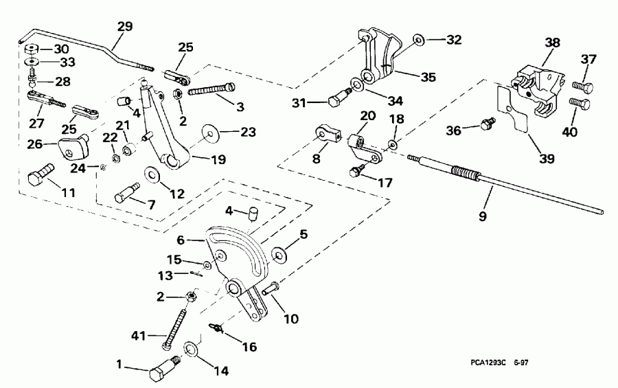  ������� SE40RSLR 1998  - rottle Linkage - rottle ��������� ��������