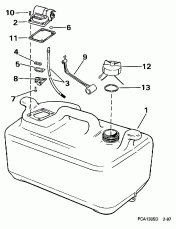 ��������� ��� -- 6 ������ (Fuel Tank -- 6 Gallon)