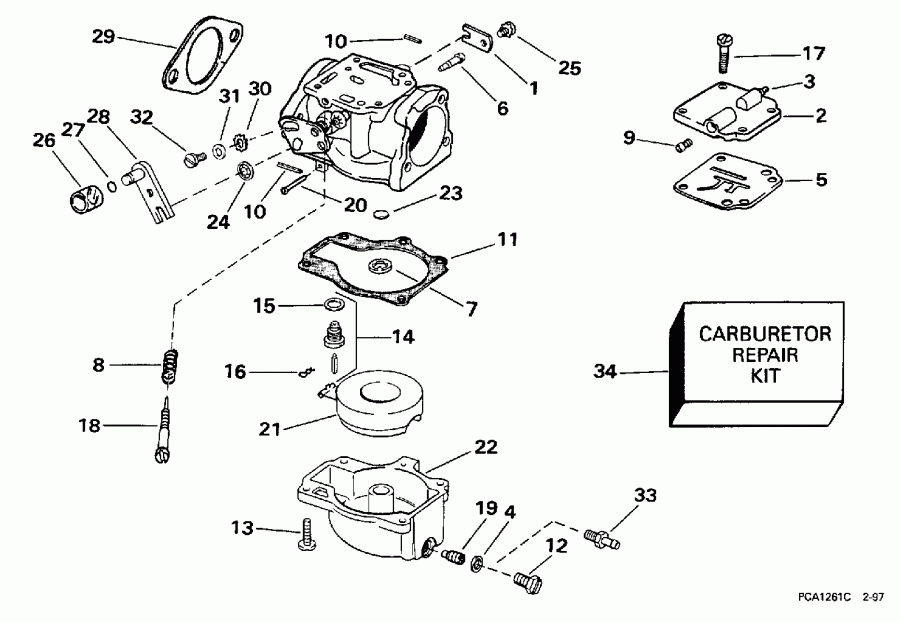 ����� ������� SE55RSM2 1998  - rburetor - rburetor