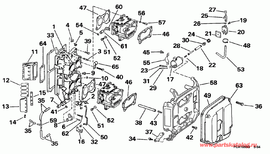  Evinrude XE90TSLECM 1998  - take ���������