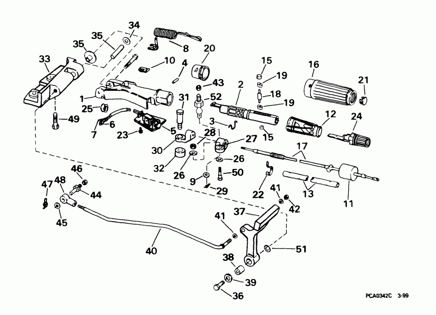 ��������� ������� BE30BAEEC 1999  - eering & Shift Handle - ee������ & ������������� Handle