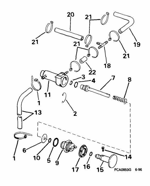 ��������� EVINRUDE BE30BAEEN 1999  - imer System - imer System