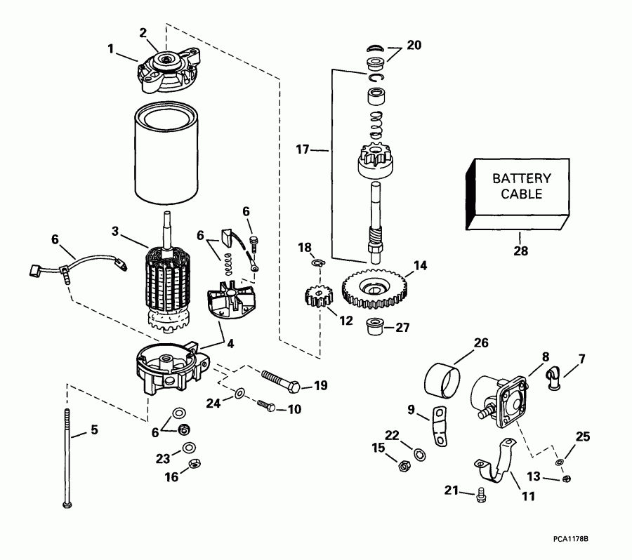 ��������� �������� ����� ������� E105WELEES 1999  - ectric Starter & Solenoid - ectric ������� & Solenoid