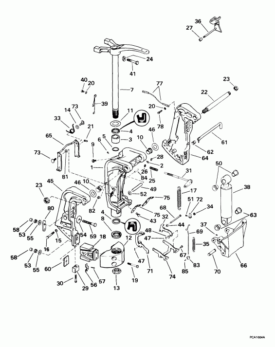 ����� Evinrude E105WELEES 1999  - 105we Models