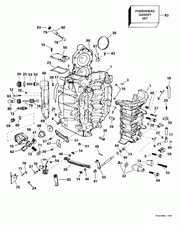  EVINRUDE E105WPXEES 1999  - linder & ������ ���������
