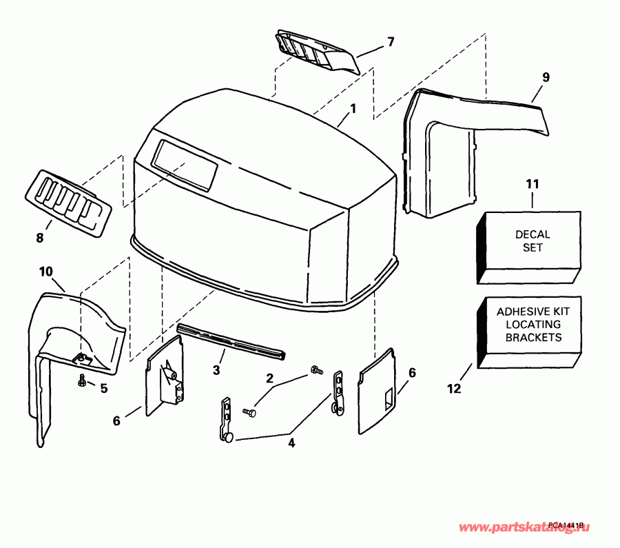  EVINRUDE E105WPXEES 1999  -  105wp Models
