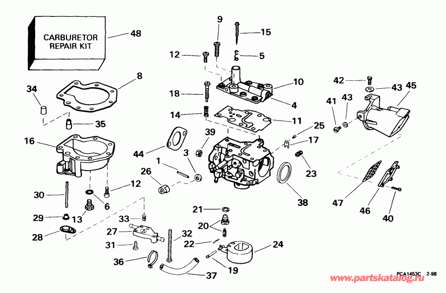 �������� ����� ������� E10EL4EEB 1999  - 15 Hp