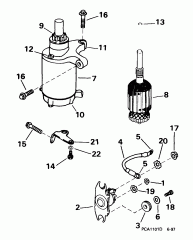 ��������� �������� & Solenoid (Starter Motor & Solenoid)