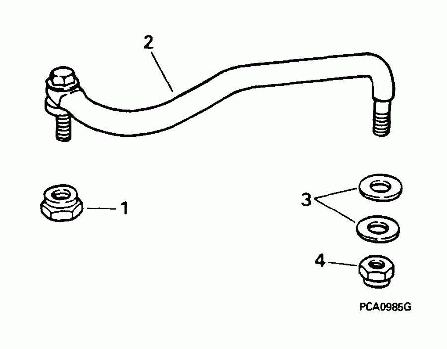  Evinrude E15R4EEB 1999  -  R4, El4, Ebl4 Models Only